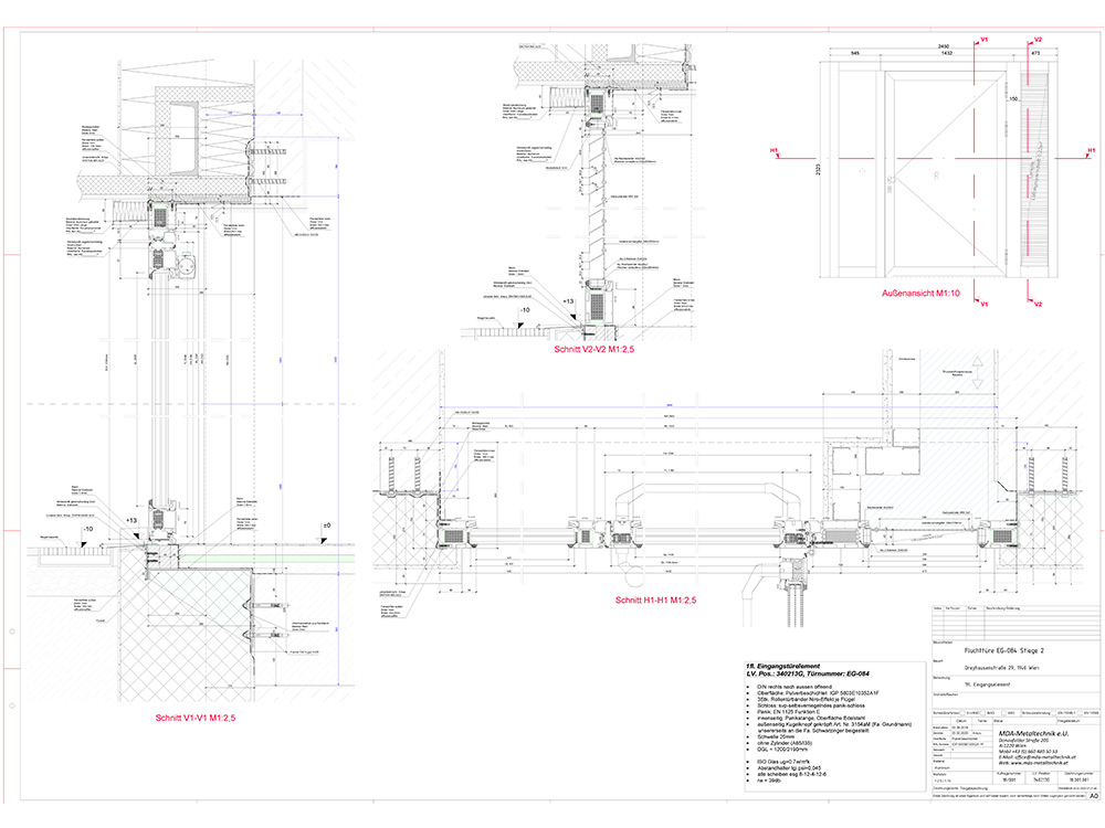 Gitterrostverlegeplan